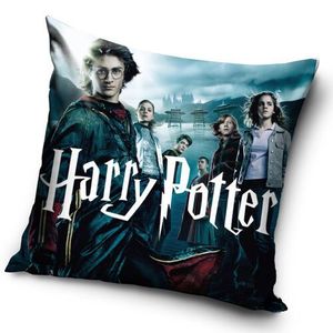 Carbotex Obliečka na vankúšik Harry Potter Čarodejníkovi Učni, 40 x 40 cm vyobraziť