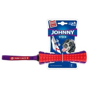 GiGwi Pískacia hračka pre psov Johnny Stick aportčervená, 20 x 5, 5 cm vyobraziť