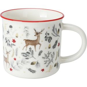 Porcelánový hrnček Winter Deer, 400 ml vyobraziť