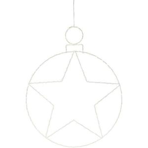 Vianočná závesná LED dekorácia Kerstball Star 236 LED, 48 cm vyobraziť