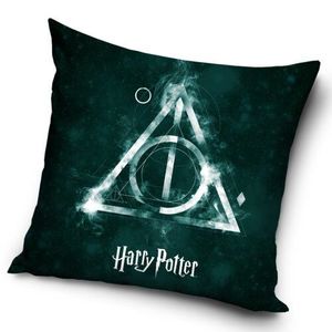 Carbotex Obliečka na vankúšik Harry Potter Relikvie Smrti, 40 x 40 cm vyobraziť