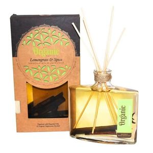 Organický difuzér Lemongrass & Spice 150 ml s tyčinkami vyobraziť