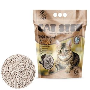 Cat Step Clumping Litter Tofu Original 2, 7 kg, 6 l vyobraziť