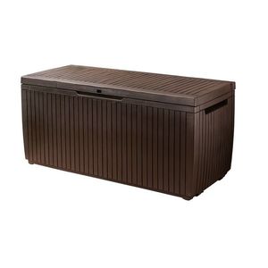 KETER SPRINGWOOD Storage záhradný úložný box, 305 l, hnedá 17202378 vyobraziť