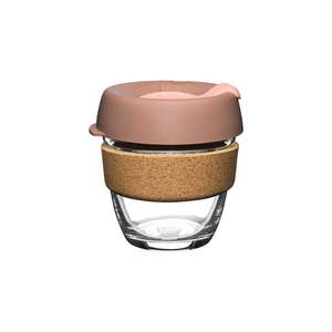 Ružový/hnedý cestovný hrnček 227 ml Brew Frappe S – KeepCup vyobraziť