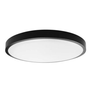 LED Solution Čierne prisadené LED svietidlo okrúhle 250mm 18W IP44 76341 vyobraziť