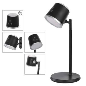 EMOS Čierna LED stolná nabíjacia magnetická lampa 4v1 6W Z7636B vyobraziť