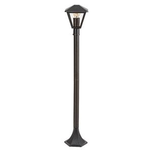 Rabalux Čierna záhradná lampa Paravento pre LED žiarovku E27 102cm 7150 vyobraziť