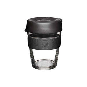 Čierny cestovný hrnček 340 ml Brew Black M – KeepCup vyobraziť