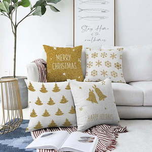 Súprava 4 obliečok na vankúše Minimalist Cushion Covers Christmas, 55 x 55 cm vyobraziť