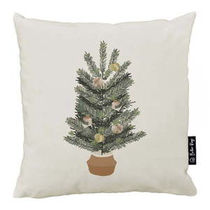 Obliečka na vankúš s vianočným motívom 45x45 cm Festive Tree – Butter Kings vyobraziť