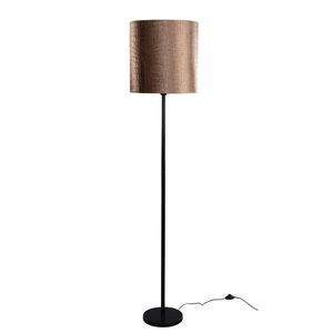 Vloerlamp zwart met velours kap krokodil 40cm - Simplo vyobraziť