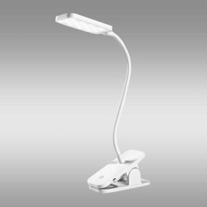 Stolová lampa Panan CLIP SQUARE USB biela LED LB1 vyobraziť