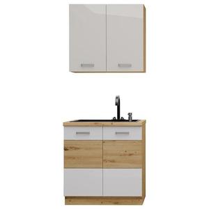 Kuchyňská Linka Artisan White 80cm Bez pracovnej dosky vyobraziť