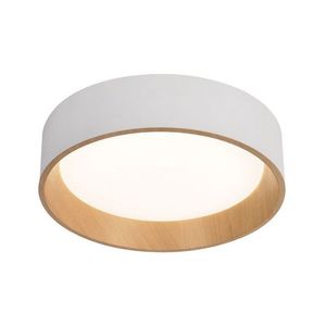 Candellux Biele LED stropné svietidlo Lazio s dreveným dekorom okrúhle 24W 14-24107 vyobraziť