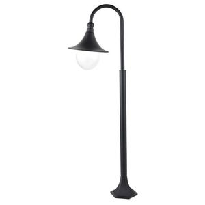 Rabalux Čierna záhradná lampa Konstanz pre LED žiarovku E27 120cm 8247 vyobraziť