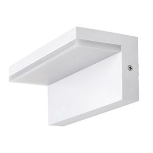 Rabalux Biele fasádne LED svietidlo Zaragoza 10W IP54 77093 vyobraziť