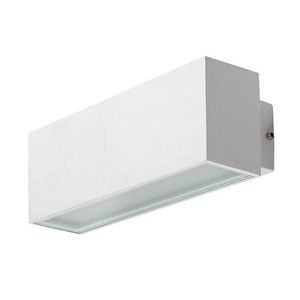 Rabalux Biele fasádne LED svietidlo Mataro 10W IP54 77076 vyobraziť