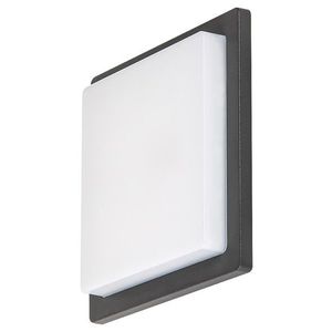 Rabalux Antracitové fasádne LED svietidlo Ontario 8W IP65 7204 vyobraziť