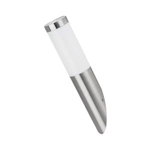 Rabalux Chrómové fasádne svietidlo Inox Torch pre LED žiarovku E27 8261 vyobraziť