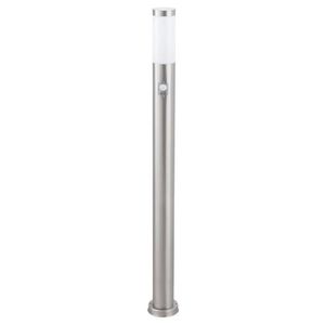 Rabalux Chrómový záhradný stĺpik s pohybovým čidlom Inox Torch pre LED žiarovku E27 110cm 8268 vyobraziť