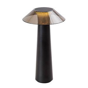 Rabalux Čierna záhradná nabíjacia lampa Assen 5W 28, 5cm 77062 vyobraziť