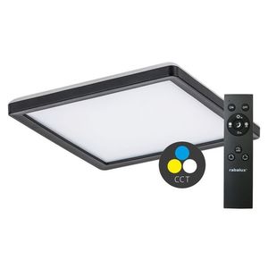 Rabalux SMART TUYA Čierne LED stropné svietidlo Inverness hranaté 250x250mm 15W CCT s DO 7775 vyobraziť