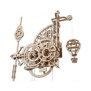 Ugears Ugears - 3D drevenené mechanické puzzle Nástenné hodiny Aero vyobraziť