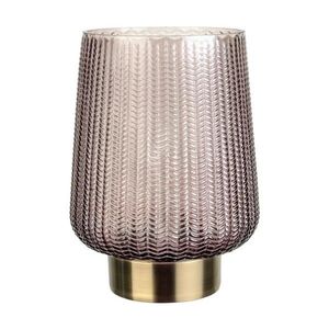 Paulmann Paulmann 48137 - LED-1xE27/0, 8W Stolná lampa GLAMOUR 3xAA/4, 5V ružová vyobraziť