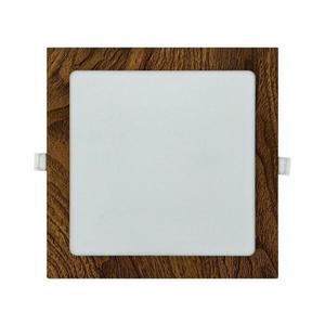 LED Podhľadové svietidlo SQUARE LED/18W/230V 4200K 22x22 cm hnedá vyobraziť