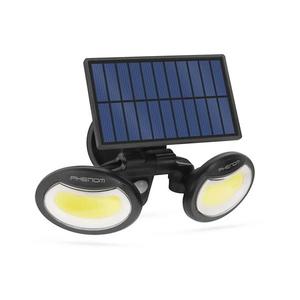 LED Solárny reflektor so senzorom 2xLED/4W/5V IP65 vyobraziť