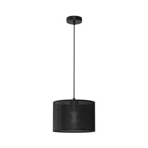 Luster na lanku LOFT SHADE 1xE27/60W/230V pr. 25 cm čierna vyobraziť