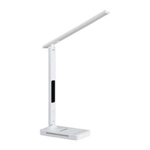 LED Stm. lampa s bezdr. nab. QI, displejom a USB portom LED/7W/230V 3000-6000K vyobraziť