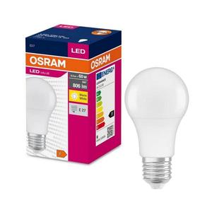 Osram LED VALUE CL A FR 60 9W/827 E27 2700K teplá biela vyobraziť