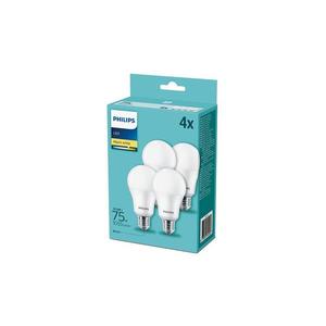 Philips SADA 4x LED Žiarovka Philips A60 E27/10, 5W/230V 2700K vyobraziť