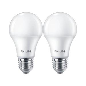 Philips Lighting 8719514471016 LED žiarovka CorePro A60, E27, 10W/75W, 1055lm, 4000K, biela, 2 ks vyobraziť