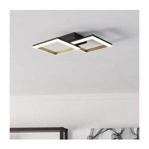 Eglo 901225-LED Stmievateľné stropné svietidlo CALLIERA LED/18, 4W/230V čierna/zlatá vyobraziť