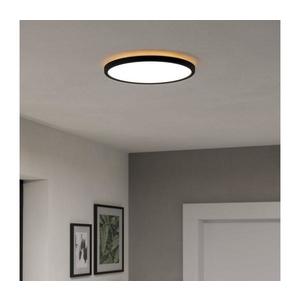 Eglo 901438-LED Vonkajšie stropné svietidlo ROVITO 13, 9W/230V pr. 30 cm IP44 čierna vyobraziť