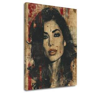 Obraz Amy Winehouse - Hlboký pohľad duše | 100% originál domaľovaný akrylom vyobraziť