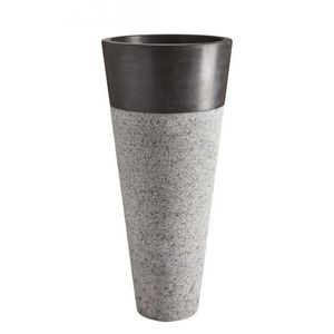 Indera Pedestal Hammered Black 57079 Voľne stojace kamenné umývadlo vyobraziť