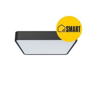 Panlux LED svietidlo Verona Square Smart čierne, 28, 3 x 28, 3 cm, IP54 vyobraziť