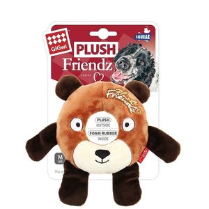 GiGwi Pískacia hračka pre psov Plush Friendz medveď, 17 x 16 x 2, 5 cm vyobraziť