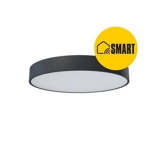 Panlux LED svietidlo Verona Circle Smart čierne, priemer 28, 3 cm, IP54 vyobraziť