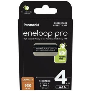 Panasonic Sada nabíjacích batérií BK-4HCDE/4BE 930mAh Ni-MN Eneloop PRO AAA vyobraziť