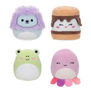 Plyšové hračky v súprave 4 ks 4Pack – SQUISHMALLOWS vyobraziť