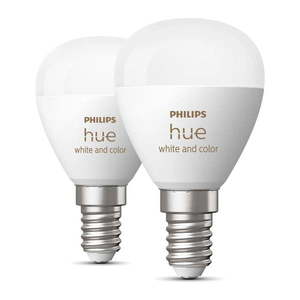 Žiarovky v súprave 2 ks E14, 5 W White and color ambiance – Philips Hue vyobraziť