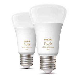 LED žiarovky v súprave 2 ks E27, 11 W White ambiance – Philips Hue vyobraziť