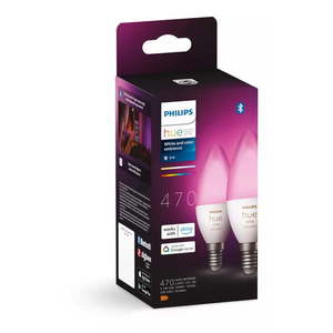 LED žiarovky v súprave 2 ks E14, 5 W White and color ambiance – Philips Hue vyobraziť