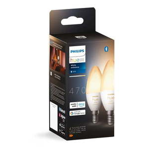 LED žiarovky v súprave 2 ks E14, 5 W White ambiance – Philips Hue vyobraziť