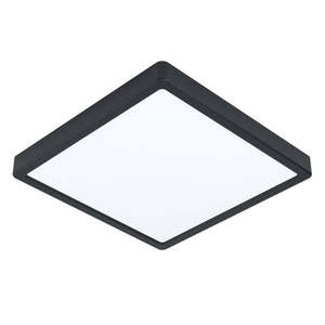 Čierne LED stropné svietidlo 28, 5x28, 5 cm FUEVA 5 – EGLO vyobraziť